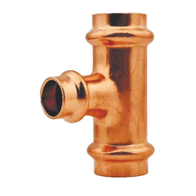 Copper press tees