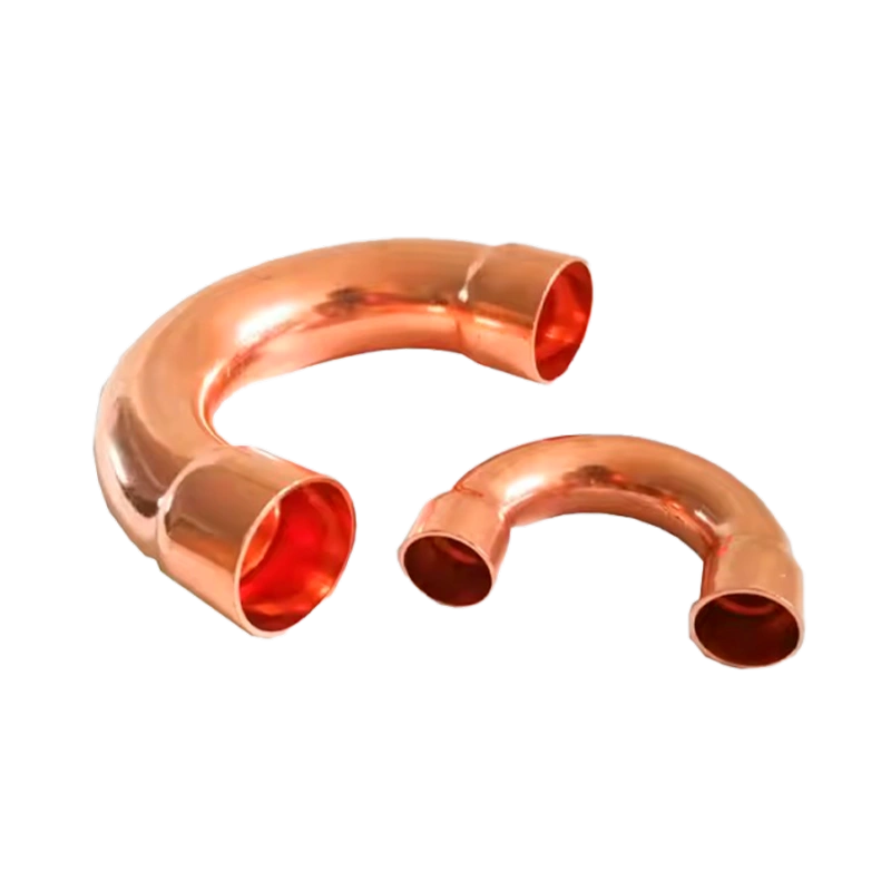 U-shaped copper fitting